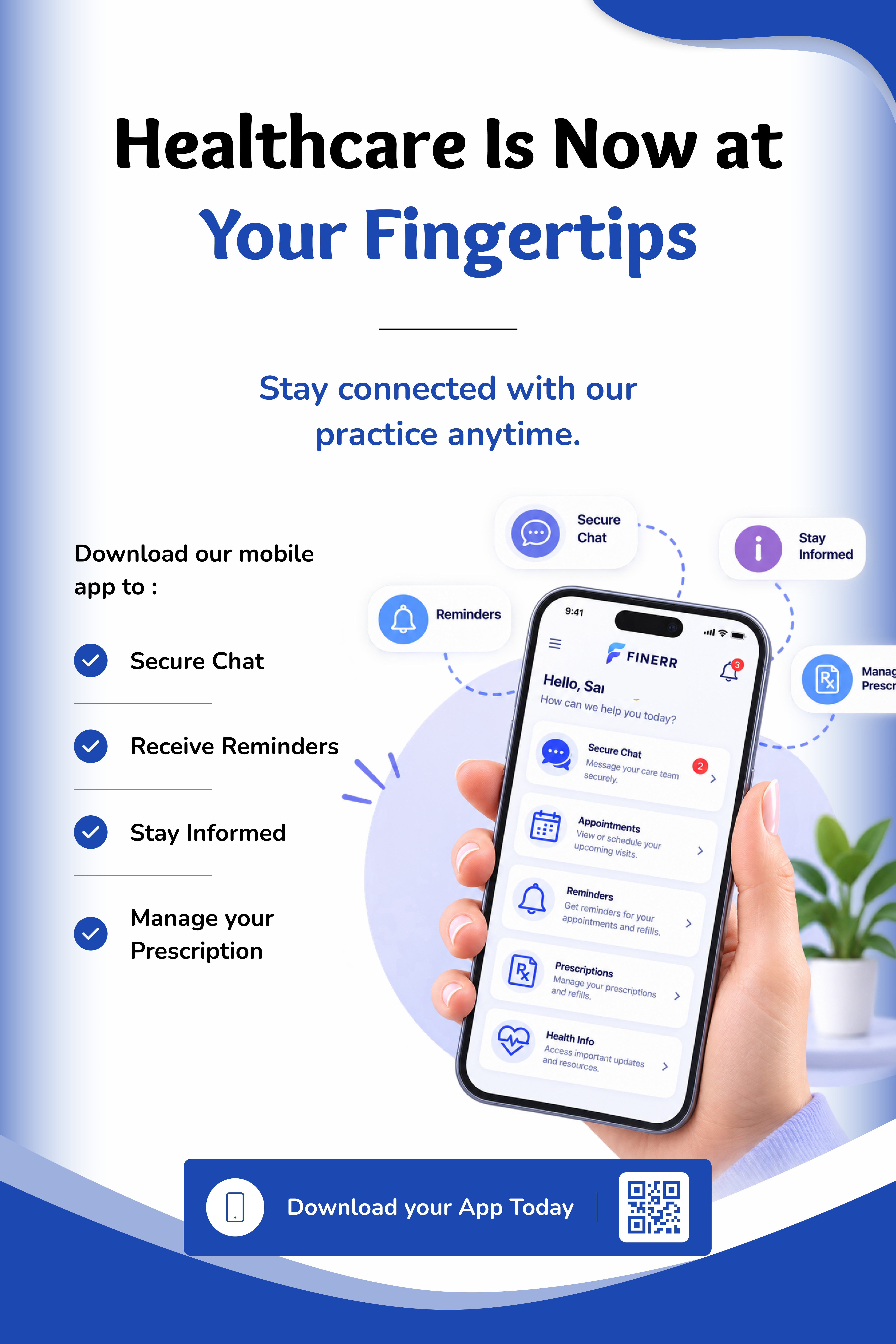 Mobile app bag stuffer print resource