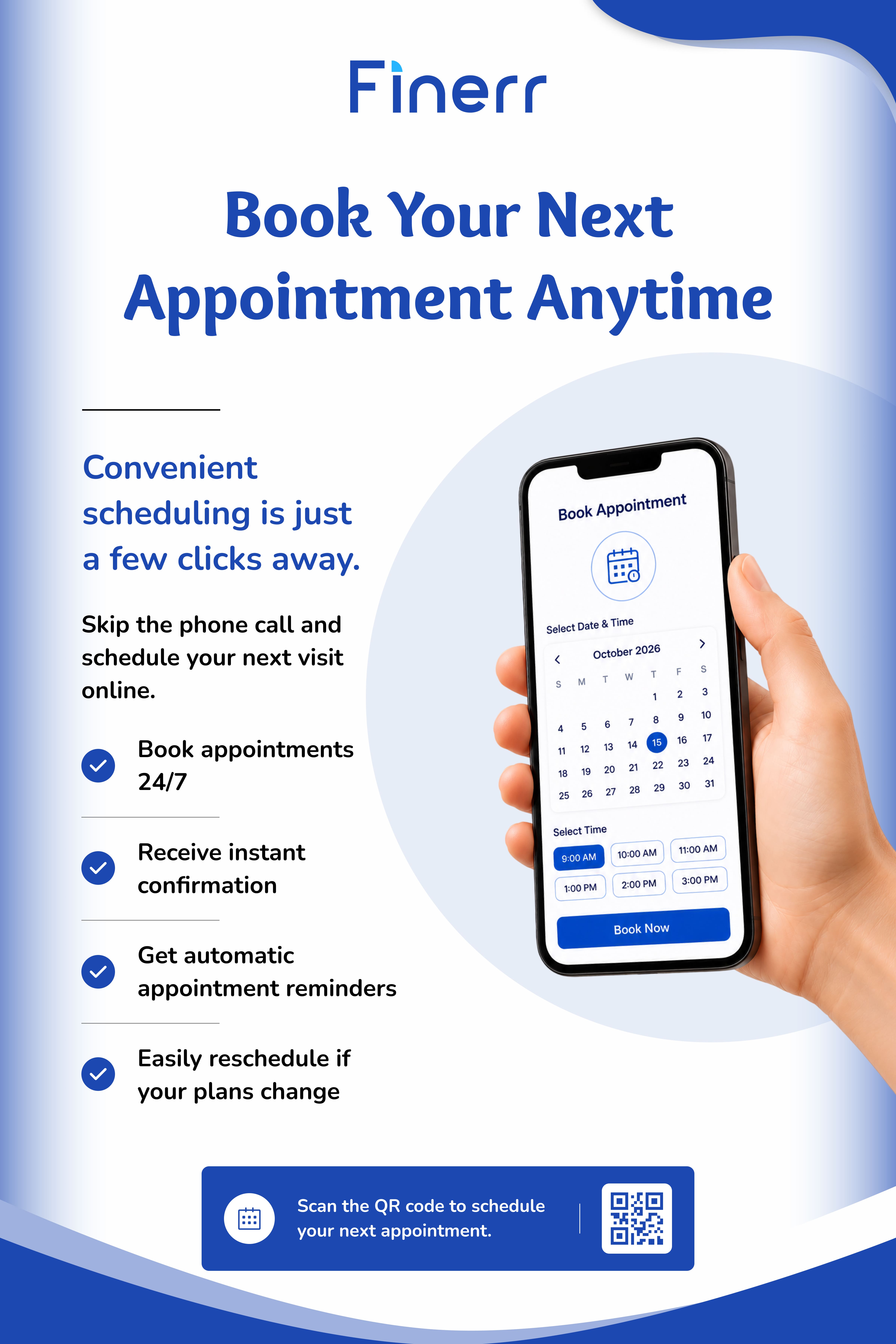Book Your Next Appointment Anytime bag stuffer preview