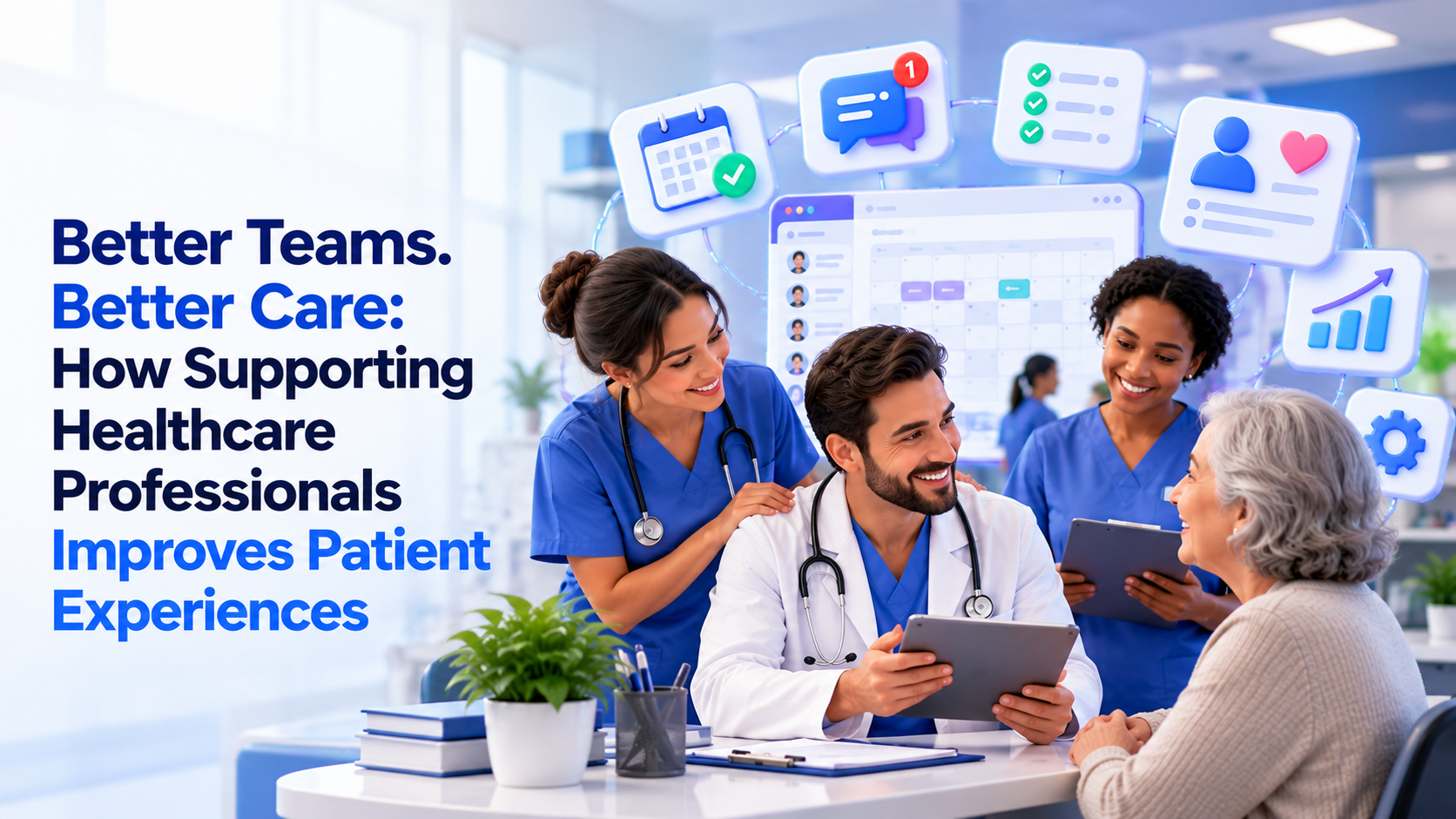 How Supporting Healthcare Professionals Improves Patient Experiences