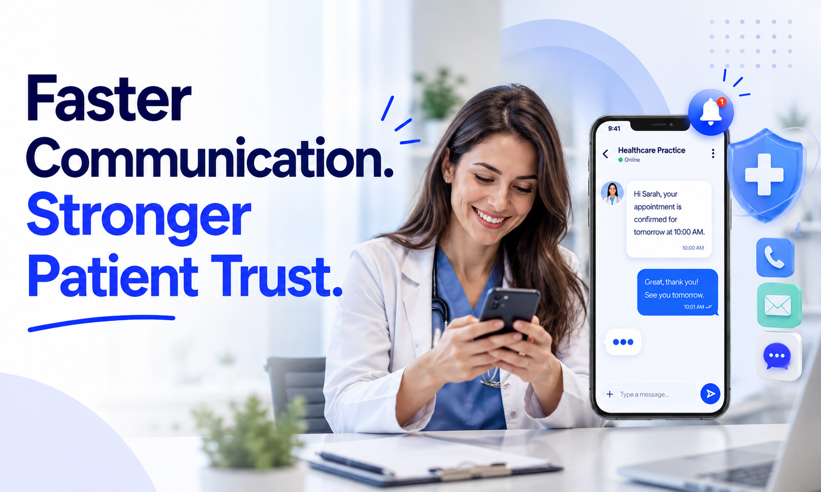 Why Faster Communication Improves Patient Trust