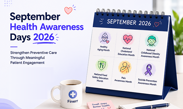 September Health Awareness Days 2026 guide for healthcare practices