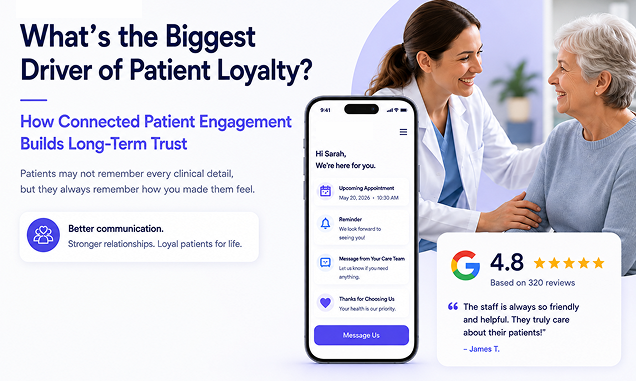 What is the biggest driver of patient loyalty