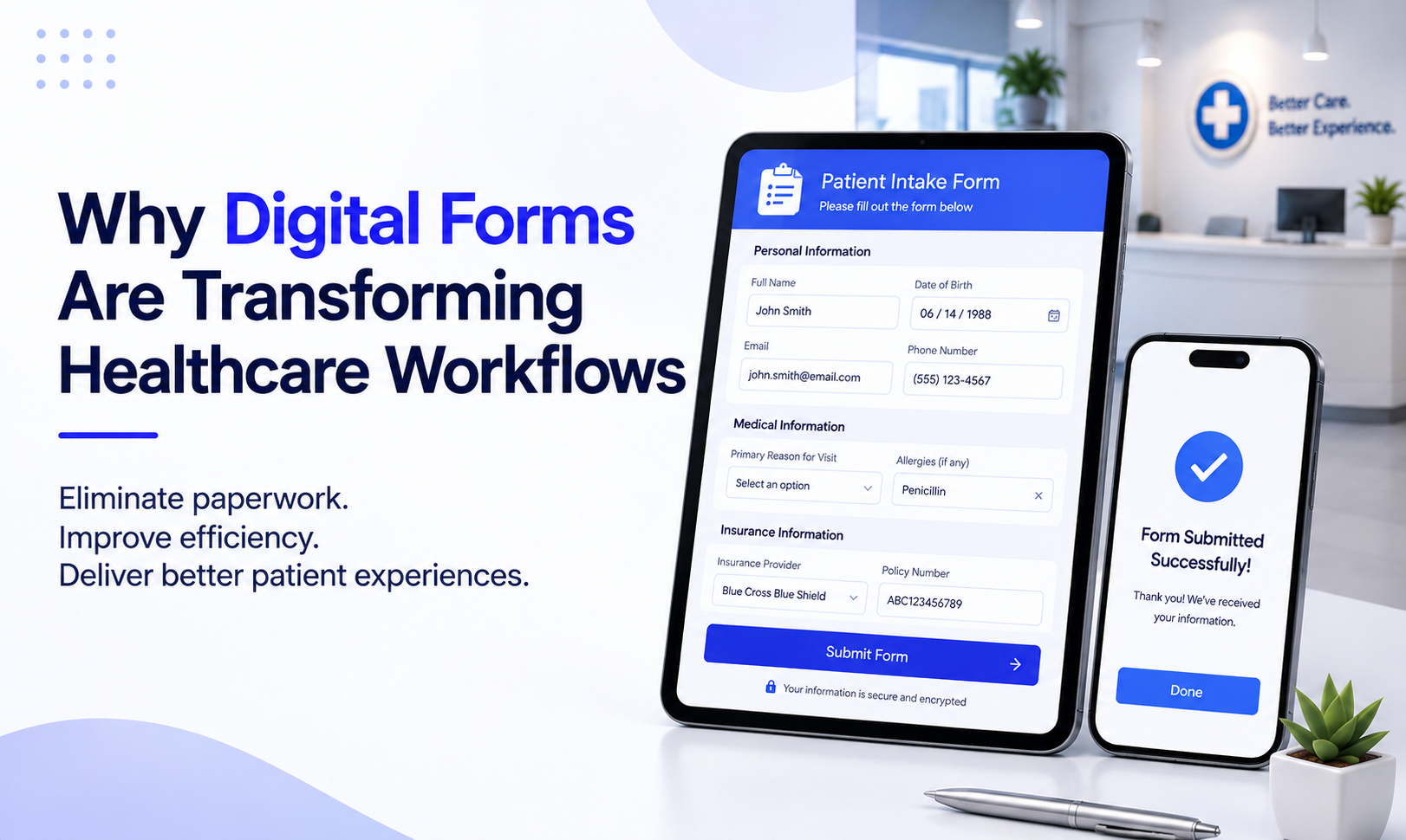 Why Digital Forms Are Transforming Healthcare Workflows
