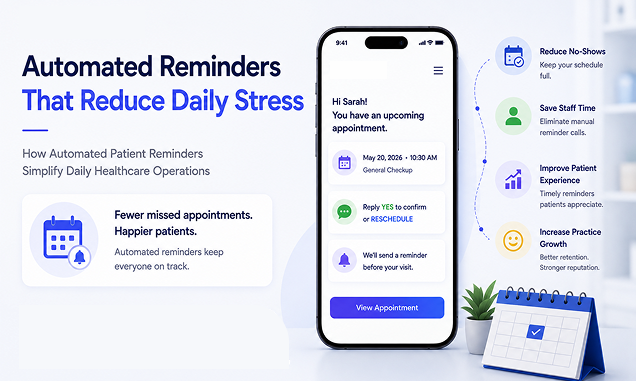 Automated reminders that reduce daily stress