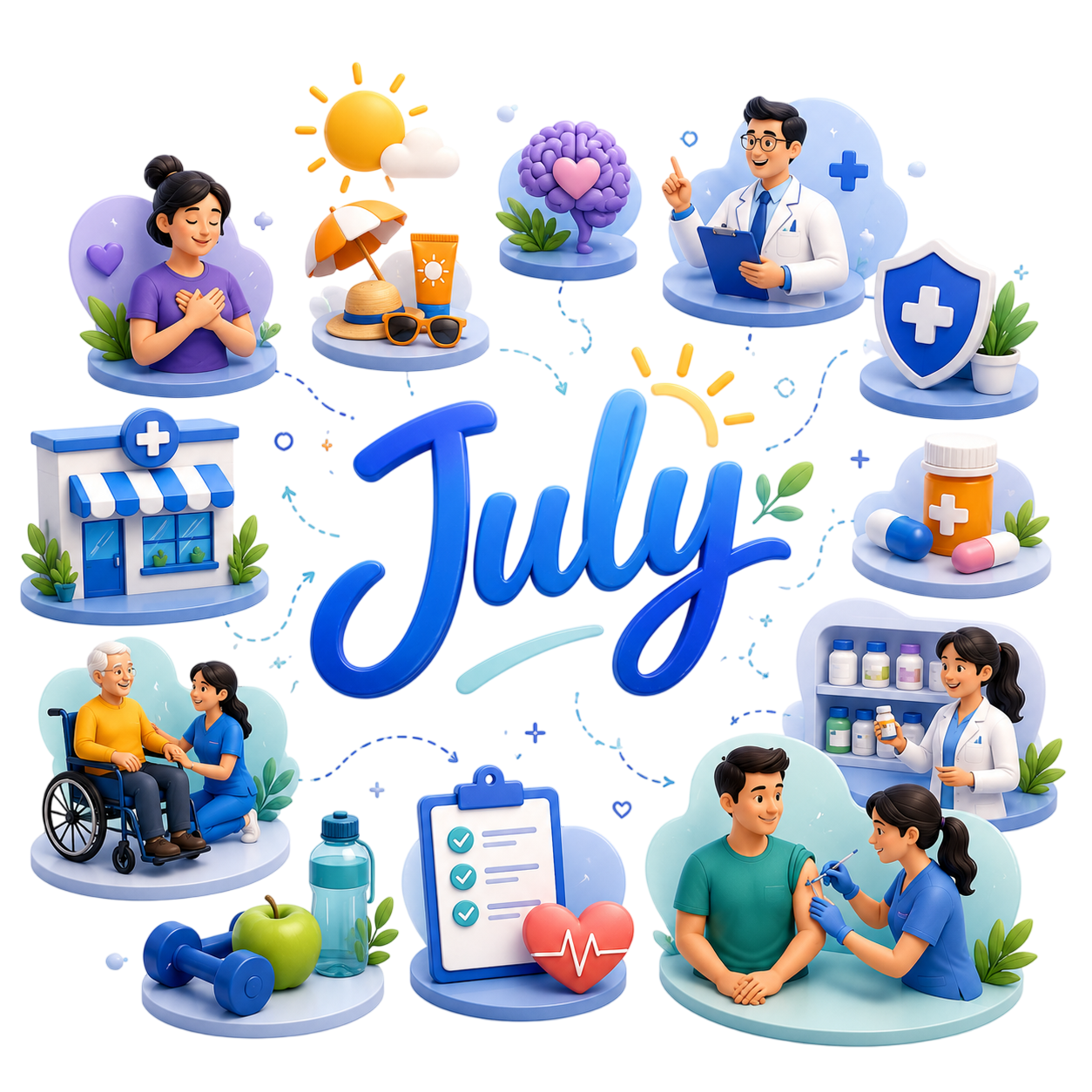 July Health Awareness Days: How Pharmacies Can Educate, Engage & Support Patients