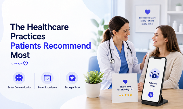 The Healthcare Practices Patients Recommend Most