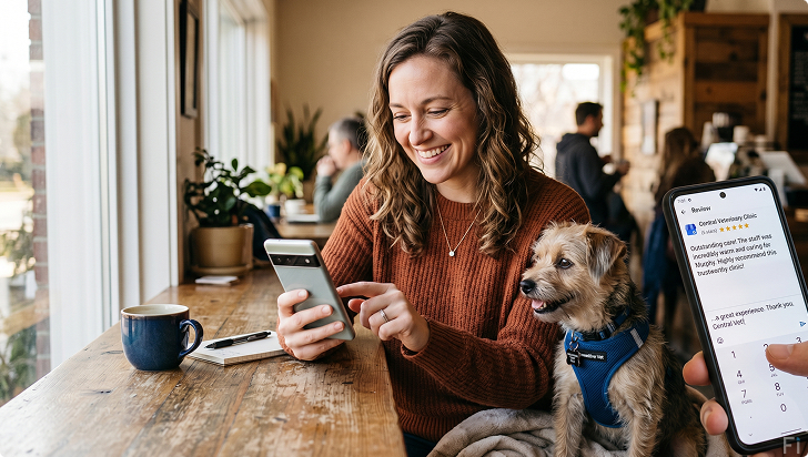 Veterinary reviews and reputation management