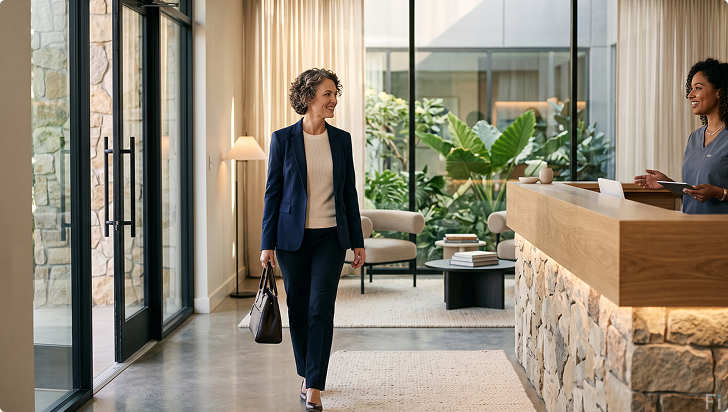 Faster and more comfortable patient check-ins with digital forms