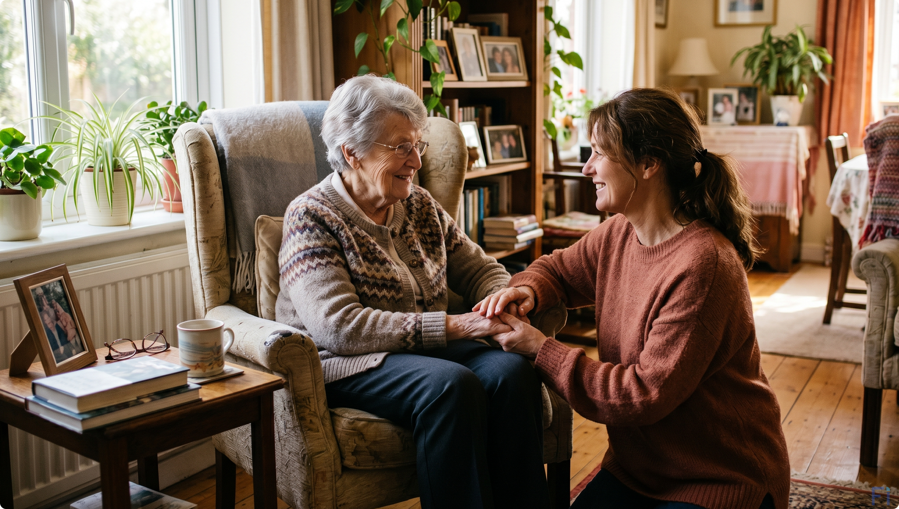 Caregiver awareness at the pharmacy