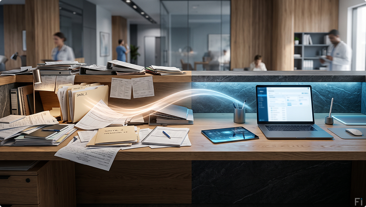Reducing administrative workload with automated digital healthcare forms