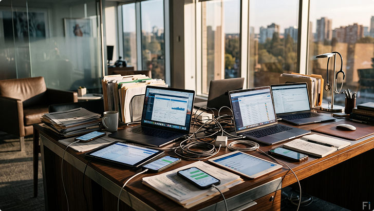 Software overload in healthcare organizations