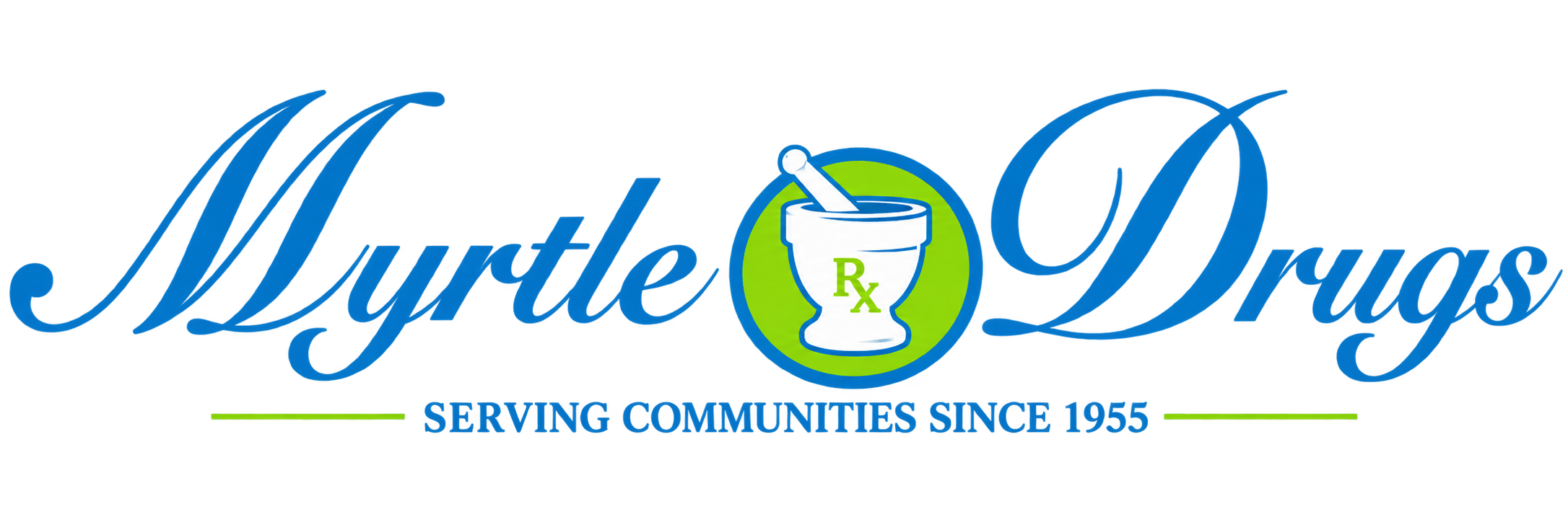 Myrtle Drugs logo