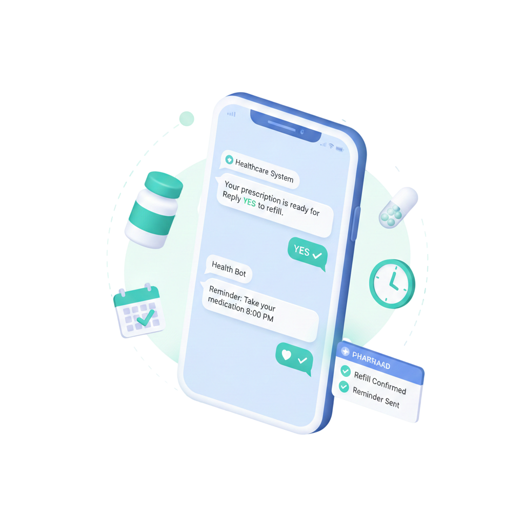 Text Messaging for Refills and Reminders